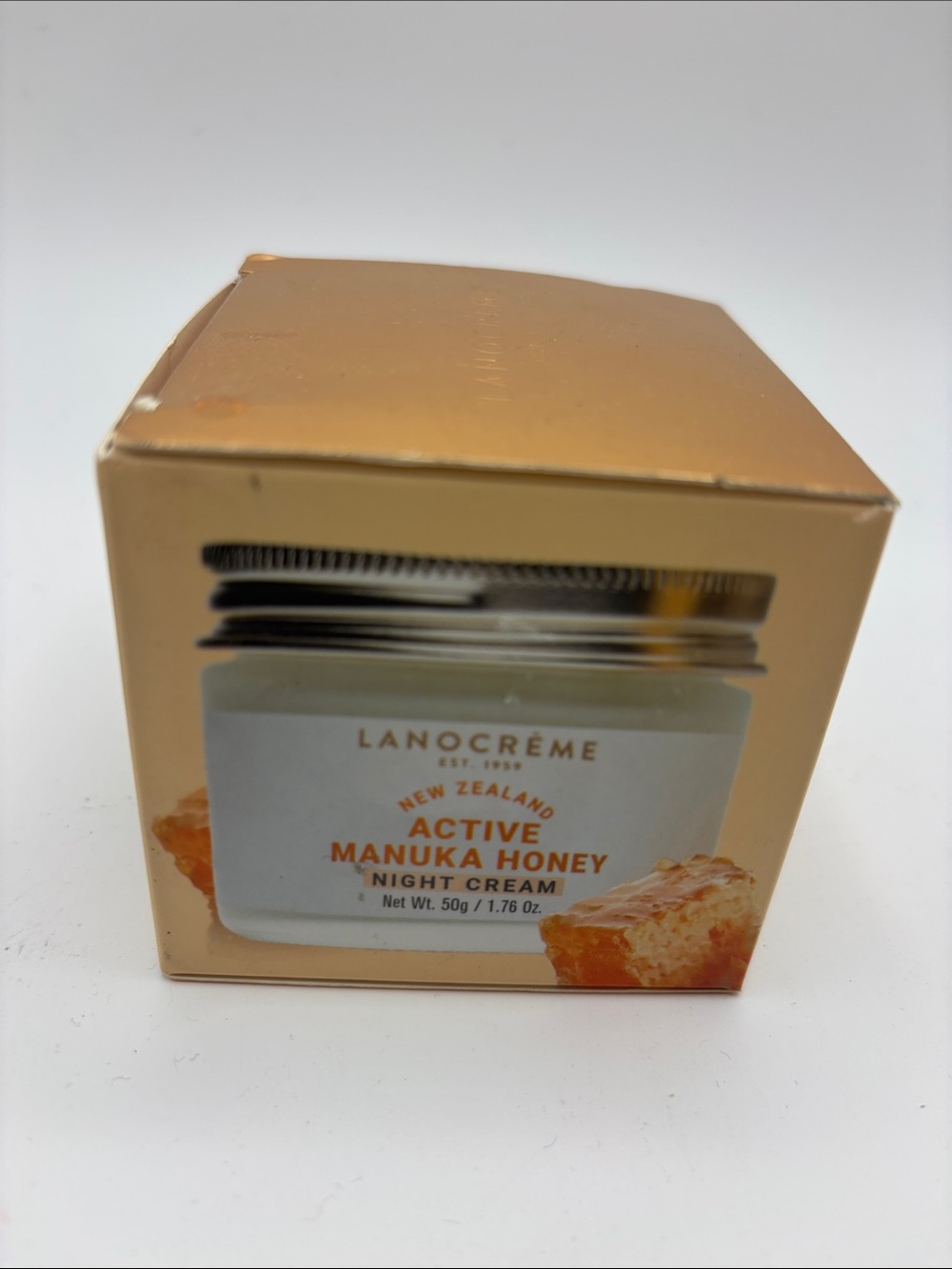 Active Manuka Honey Night Cream — Gold Jar